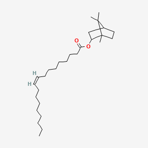 molecular formula C28H50O2 B12644859 Bornyl oleate CAS No. 33889-26-8