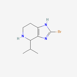 molecular formula C9H14BrN3 B12644879 2-bromo-4-(propan-2-yl)-1H,4H,5H,6H,7H-imidazo[4,5-c]pyridine 