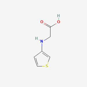 molecular formula C6H7NO2S B12644897 N-3-Thienylglycine CAS No. 94138-90-6
