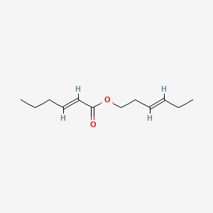 molecular formula C12H20O2 B12644904 [(E)-hex-3-enyl] (E)-hex-2-enoate CAS No. 102832-14-4