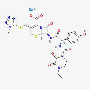 molecular formula C25H26N9NaO8S2 B1264491 Cefoperazone Sodium, Antibiotic for Culture Media Use Only 