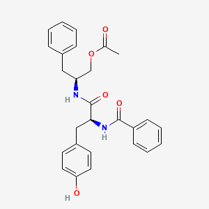 molecular formula C27H28N2O5 B1264493 Cordyceamide A 
