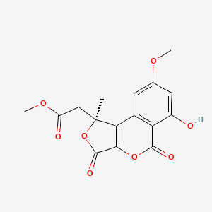 molecular formula C16H14O8 B1264502 Cephalosol 