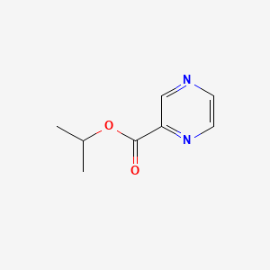molecular formula C8H10N2O2 B12645034 Isopropyl pyrazinecarboxylate CAS No. 93778-21-3