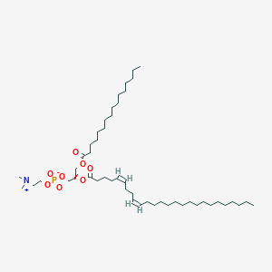 molecular formula C50H96NO8P B1264508 1-hexadecanoyl-2-[(5Z,9Z)-hexacosadienoyl]-sn-glycero-3-phosphocholine 