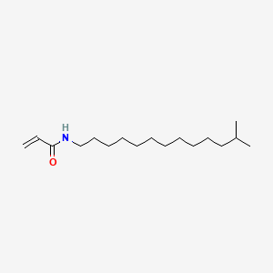 molecular formula C17H33NO B12645146 N-Isotetradecylacrylamide CAS No. 93858-84-5