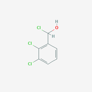 molecular formula C7H5Cl3O B12645152 Chloro(2,3-dichlorophenyl)methanol CAS No. 58208-71-2