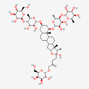 molecular formula C57H94O27 B12645160 Convallamarin CAS No. 1391-12-4
