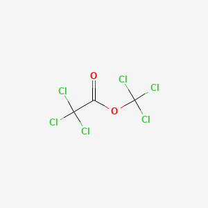molecular formula C3Cl6O2 B12645161 Trichloromethyl trichloroacetate CAS No. 6135-29-1