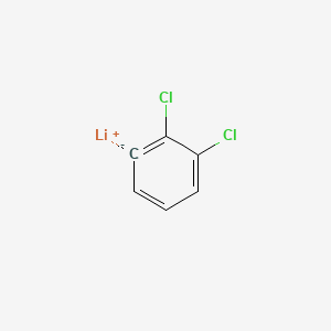 molecular formula C6H3Cl2Li B12645176 (2,3-Dichlorophenyl)lithium CAS No. 93942-36-0