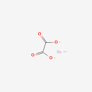 molecular formula C2BeO4 B12645192 Beryllium oxalate CAS No. 3173-18-0