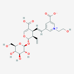 molecular formula C24H29NO12 B1264521 Lonijaposide C 