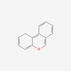 molecular formula C13H10O B12645253 1H-Dibenzo(b,d)pyran CAS No. 229-96-9
