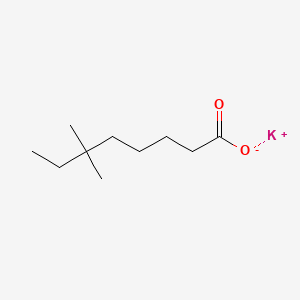 molecular formula C10H19KO2 B12645364 tert-Potassium decanoate CAS No. 94248-74-5