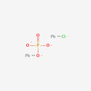 molecular formula ClO4PPb2 B12645369 Lead chloride phosphate CAS No. 12157-93-6