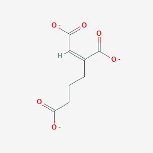 molecular formula C8H7O6-3 B1264539 cis-(Homo)2aconitate 