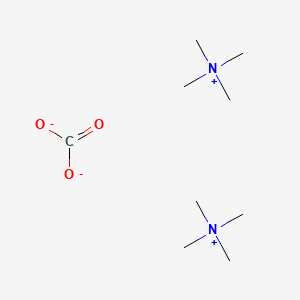 molecular formula C9H24N2O3 B12645416 tetramethylazanium;carbonate CAS No. 40105-52-0