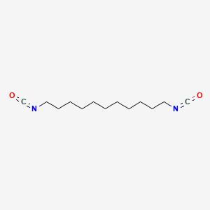 molecular formula C13H22N2O2 B12645433 Undecane-1,11-diyl diisocyanate CAS No. 78980-33-3