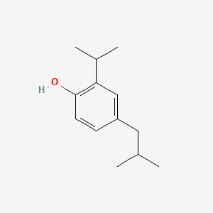 molecular formula C13H20O B12645442 4-Isobutyl-2-isopropylphenol CAS No. 93804-61-6