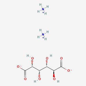 molecular formula C6H16N2O8 B12645478 Diammonium D-glucarate CAS No. 84864-59-5