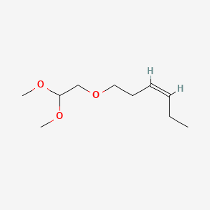 molecular formula C10H20O3 B12645502 (Z)-1-(2,2-Dimethoxyethoxy)hex-3-ene CAS No. 50876-87-4