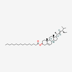 molecular formula C45H78O2 B12645522 Stigmasterol 3-palmitate CAS No. 2308-84-1