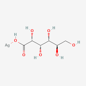 molecular formula C6H11AgO7 B12645525 Silver gluconate CAS No. 94276-84-3