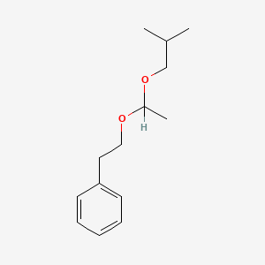 molecular formula C14H22O2 B12645604 (2-(1-Isobutoxyethoxy)ethyl)benzene CAS No. 97158-40-2