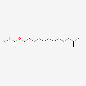 molecular formula C14H27KOS2 B12645611 Potassium O-isotridecyl dithiocarbonate CAS No. 94689-34-6
