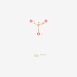 molecular formula GeO3P- B12645623 Germanium(2+) phosphonate(1:1) CAS No. 29850-62-2