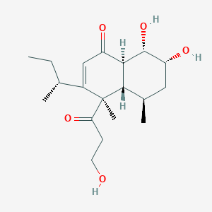 molecular formula C19H30O5 B1264563 eujavanicol C 