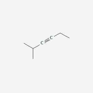 molecular formula C7H12 B12645692 2-Methyl-3-hexyne CAS No. 36566-80-0