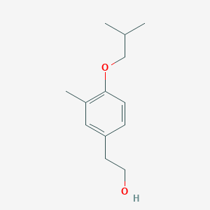 molecular formula C13H20O2 B12645703 4-iso-Butoxy-3-methylphenethyl alcohol 