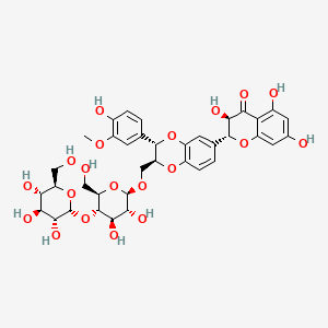 molecular formula C37H42O20 B12645718 Silybin B maltoside CAS No. 335299-49-5