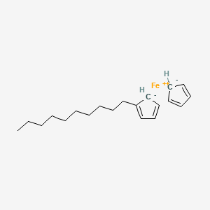 molecular formula C20H30Fe B12645753 Decylferrocene CAS No. 93894-60-1