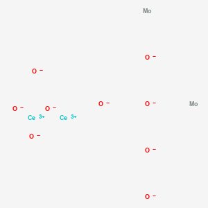 molecular formula Ce2Mo2O9-12 B12645770 Cerium molybdate CAS No. 53986-44-0
