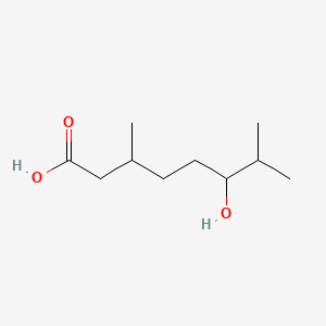6-Hydroxy-3,7-dimethyloctanoic acid