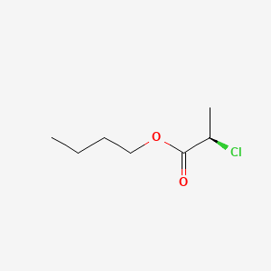 molecular formula C7H13ClO2 B12645787 Butyl (R)-2-chloropropionate CAS No. 79398-16-6