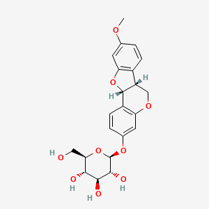molecular formula C22H24O9 B1264588 Medicarpin 3-O-glucoside CAS No. 52766-70-8