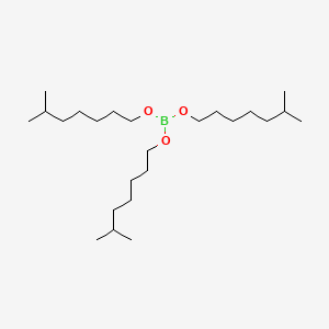 molecular formula C24H51BO3 B12645940 Triisooctyl orthoborate CAS No. 26401-30-9