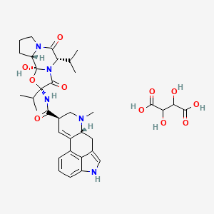 molecular formula C35H45N5O11 B12645976 Ergocornine, tartrate CAS No. 102489-74-7