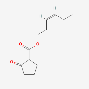molecular formula C12H18O3 B12646012 (Z)-3-Hexenyl 2-oxocyclopentanecarboxylate CAS No. 94087-84-0