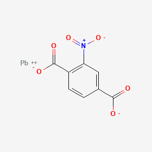 molecular formula C8H3NO6Pb B12646034 Lead 5-nitroterephthalate CAS No. 60580-60-1
