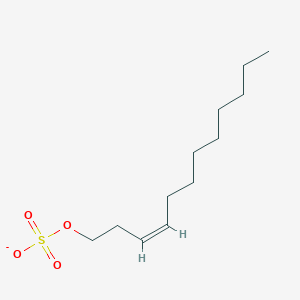 molecular formula C12H23O4S- B1264609 (3Z)-dodec-3-en-1-yl sulfate 