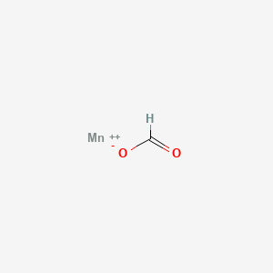 molecular formula CHMnO2+ B12646115 Formic acid, manganese salt CAS No. 14998-38-0