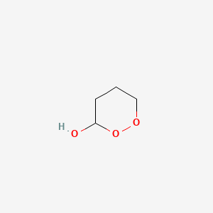 molecular formula C4H8O3 B12646121 Dioxanol CAS No. 71330-24-0