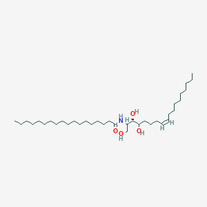 molecular formula C36H71NO4 B1264619 4-hydroxy-8(Z)-sphingenine-octaadecanoic acid 