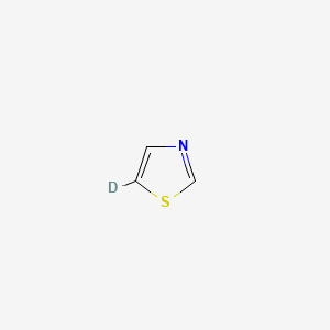 molecular formula C3H3NS B12646205 Thiazole-5-d CAS No. 14770-30-0