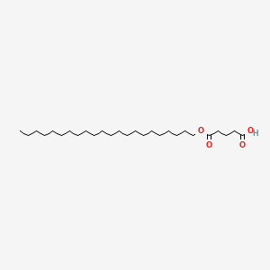 molecular formula C27H52O4 B12646220 Docosyl hydrogen glutarate CAS No. 94278-12-3