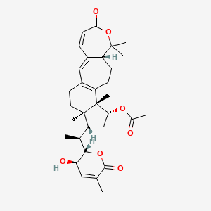 molecular formula C32H42O7 B1264625 巨乳菇素 VIII 
